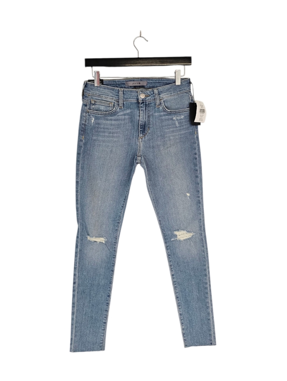 Joe's Jeans Mid Rise Skinny Ankle High Rise Distressed Blue Jeans 26 NWT - Picture 1 of 8